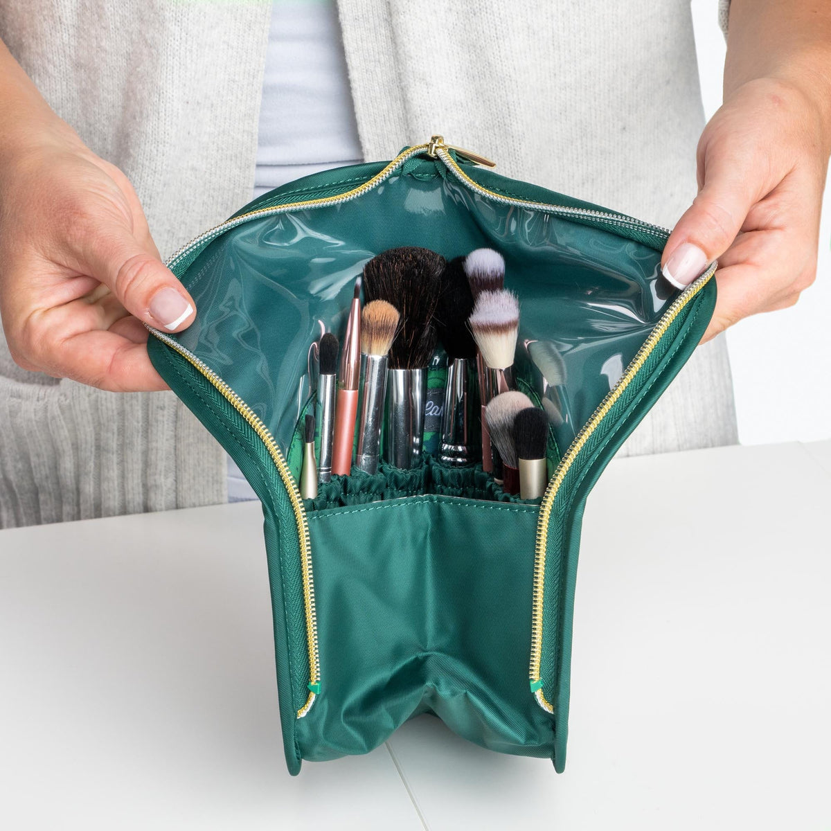 Wicked x Lug Canoe Cosmetic Brush Holder