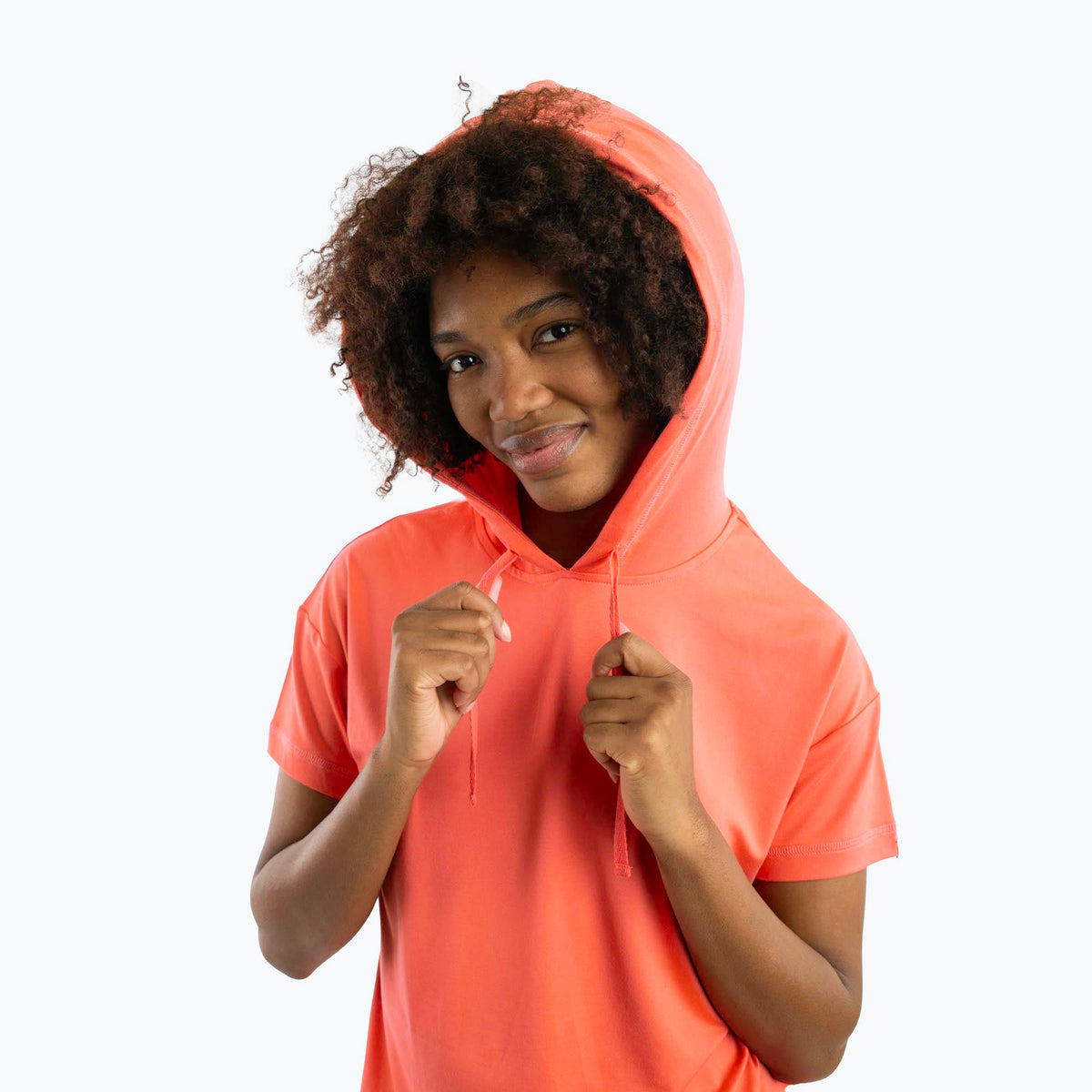 Coupe Hooded Top Short Sleeve