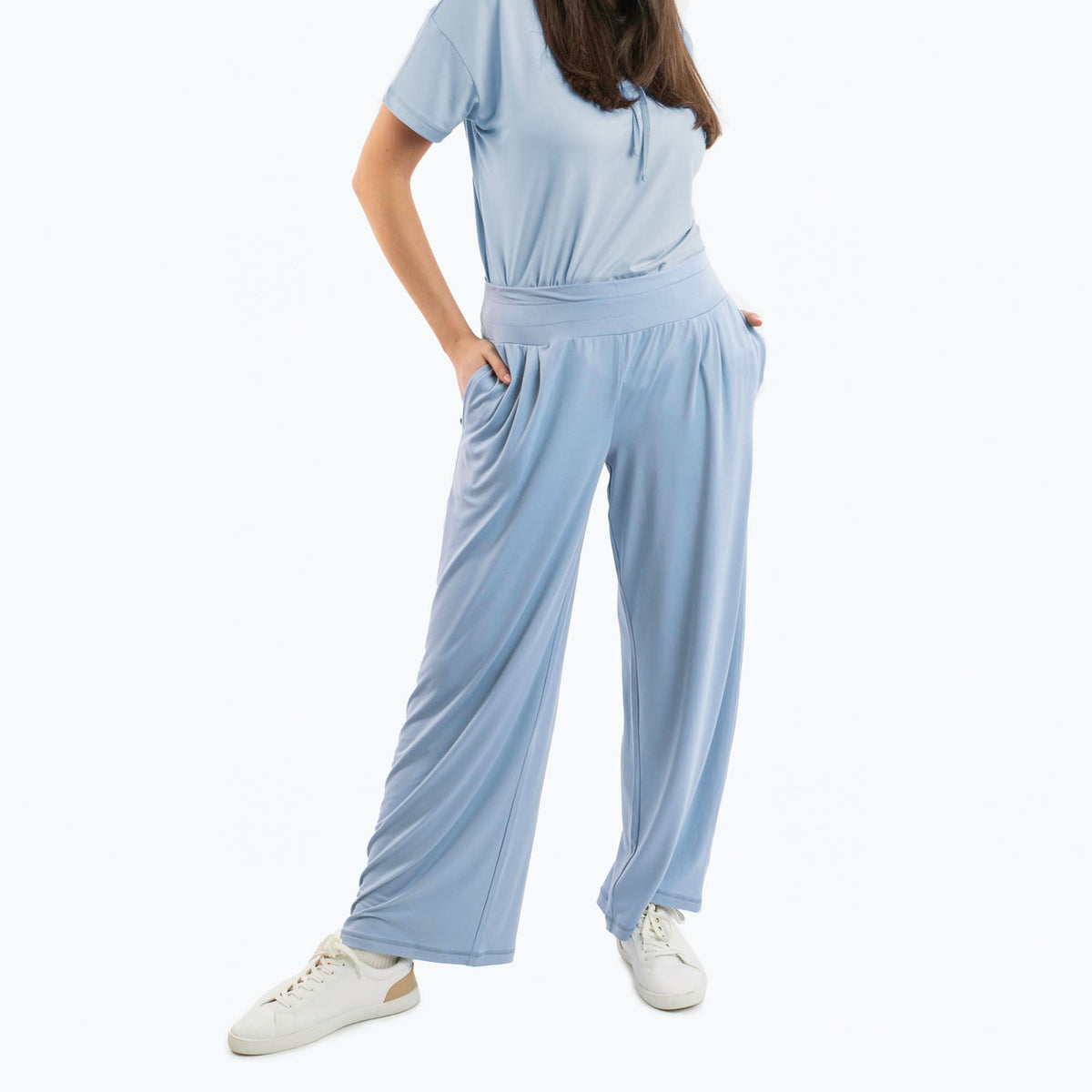 Coupe Wide Leg Full Length Pants