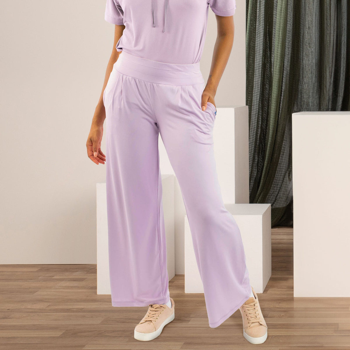 Coupe Wide Leg Full Length Pants