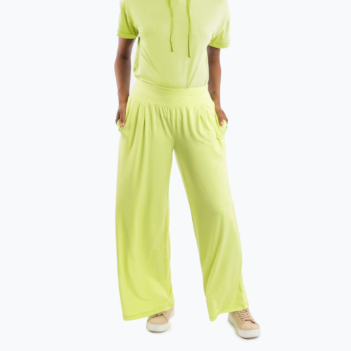 Coupe Wide Leg Full Length Pants