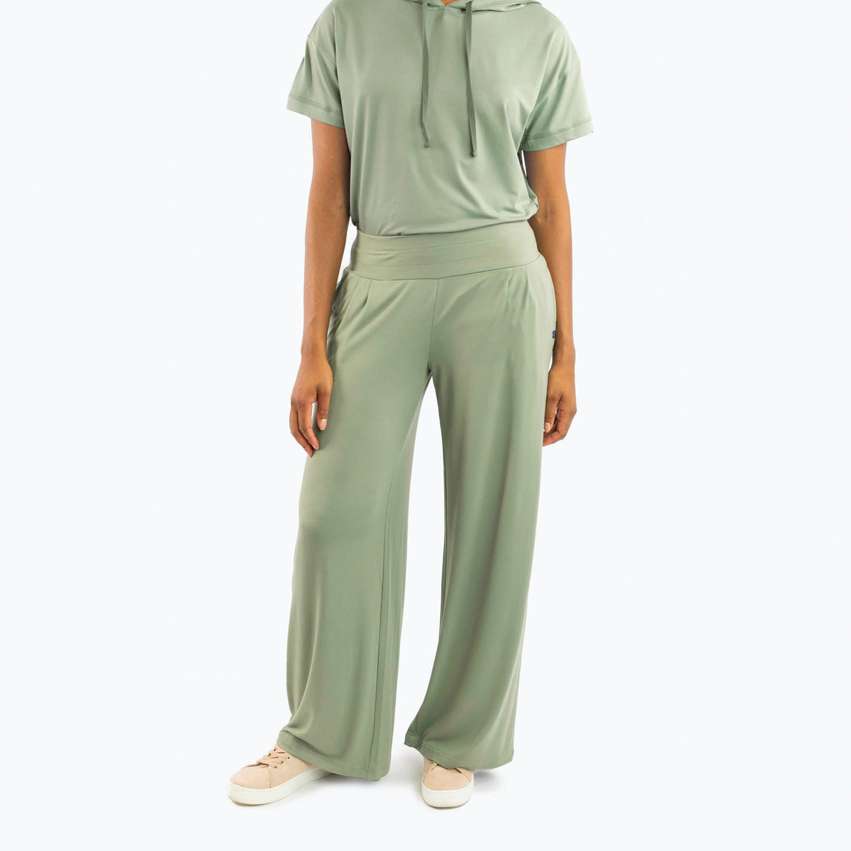 Coupe Wide Leg Full Length Pants