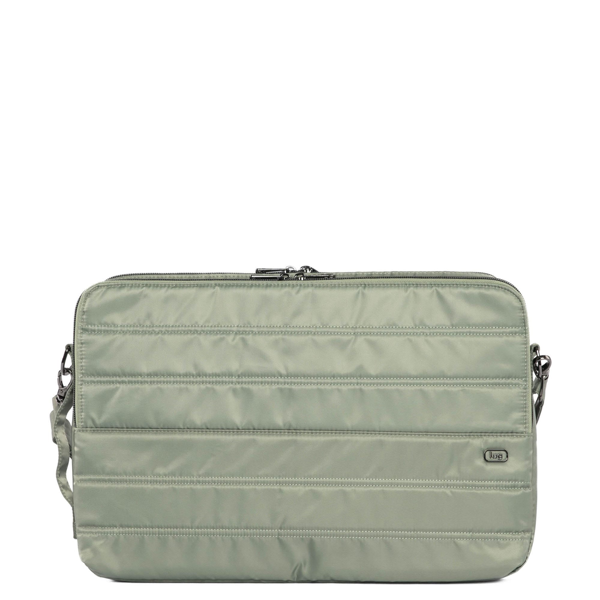 Lug Classic 17 Laptop Case with CrossbodyStrap Delta Blue Moon