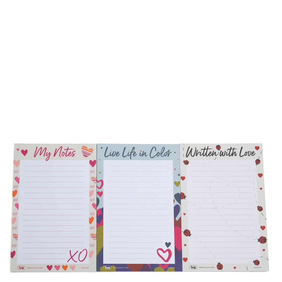 Doodle Notepad 3pk - 4.25&quot; x 6.5&quot;