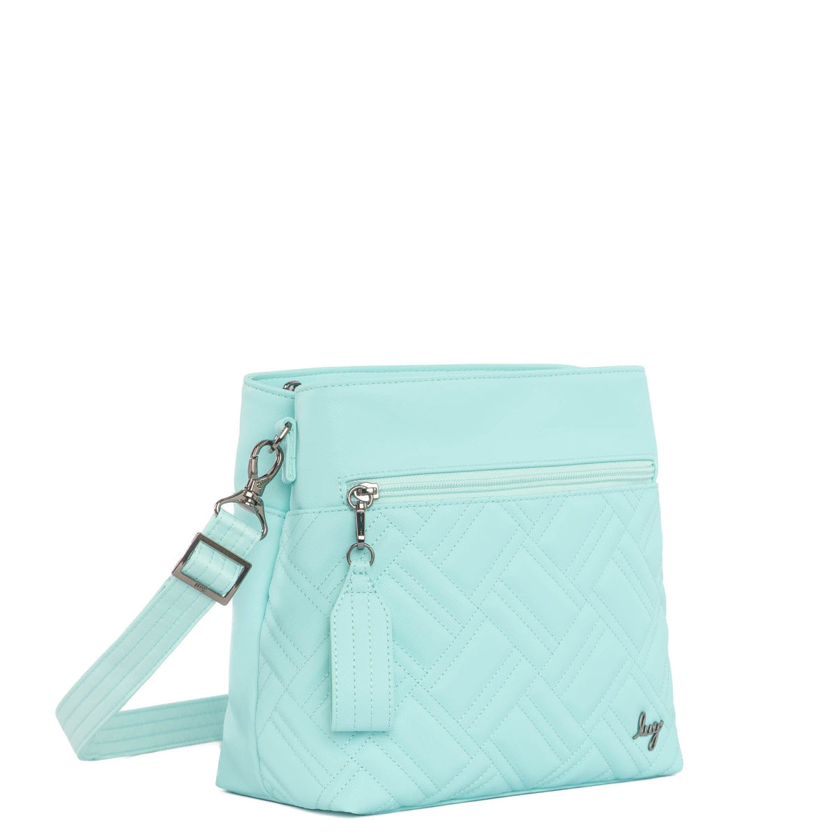 Double Dip Satin Luxe VL Crossbody Bag