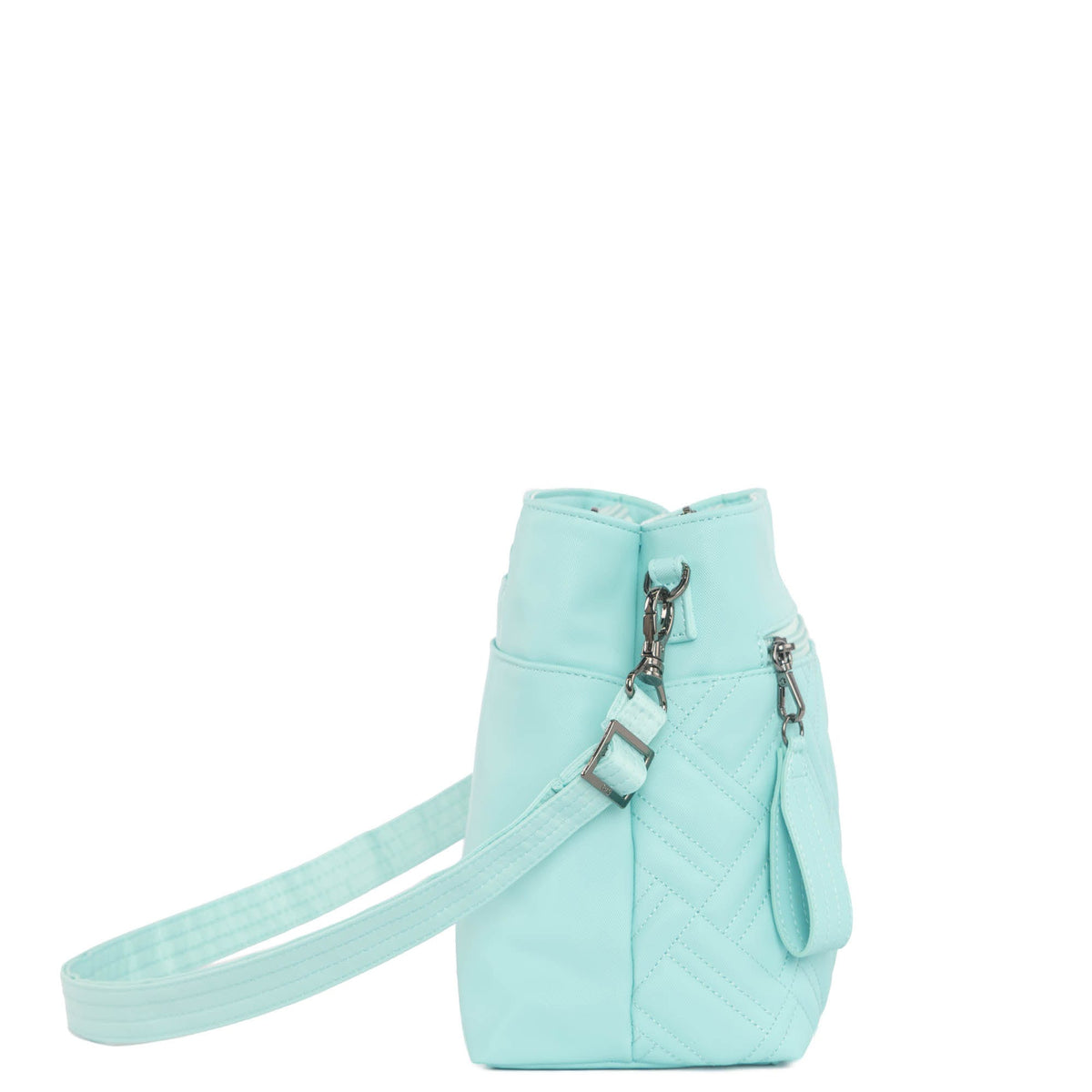 Double Dip Satin Luxe VL Crossbody Bag