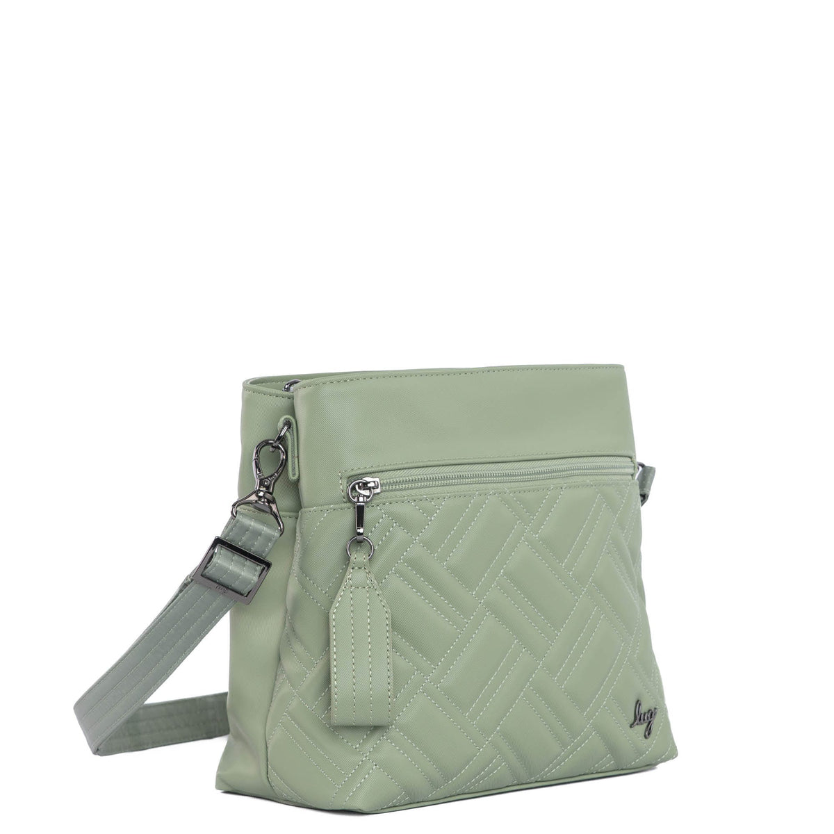 Double Dip Satin Luxe VL Crossbody Bag