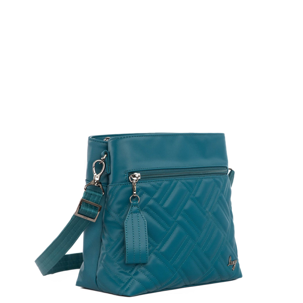 Double Dip Satin Luxe VL Crossbody Bag