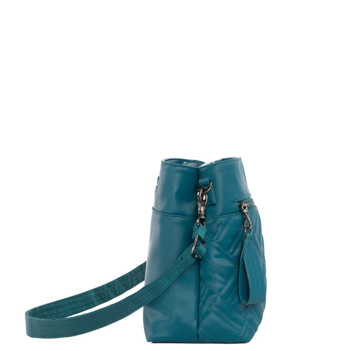 Double Dip Satin Luxe VL Crossbody Bag