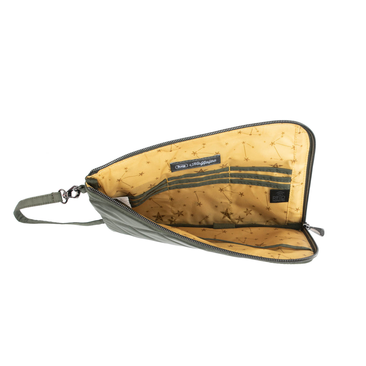 Halfpipe Zip Wristlet Wallet