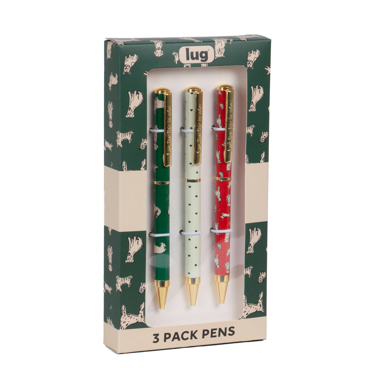 Lug Pens 3pk - Scribble