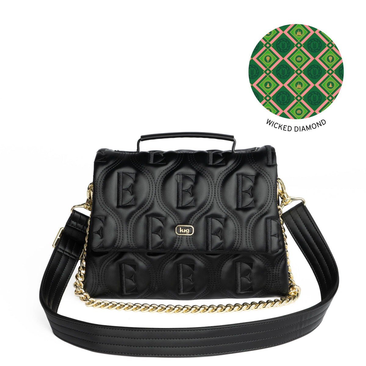 Wicked x Lug Plié Satin Luxe VL Crossbody Bag