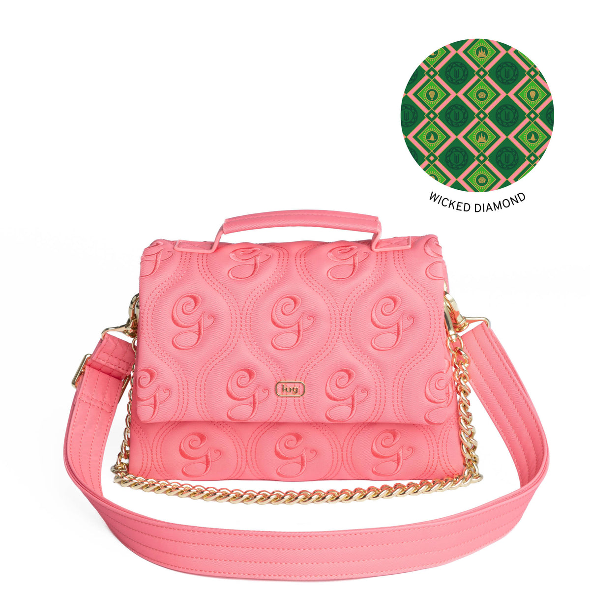 Wicked x Lug Plié Satin Luxe VL Crossbody Bag