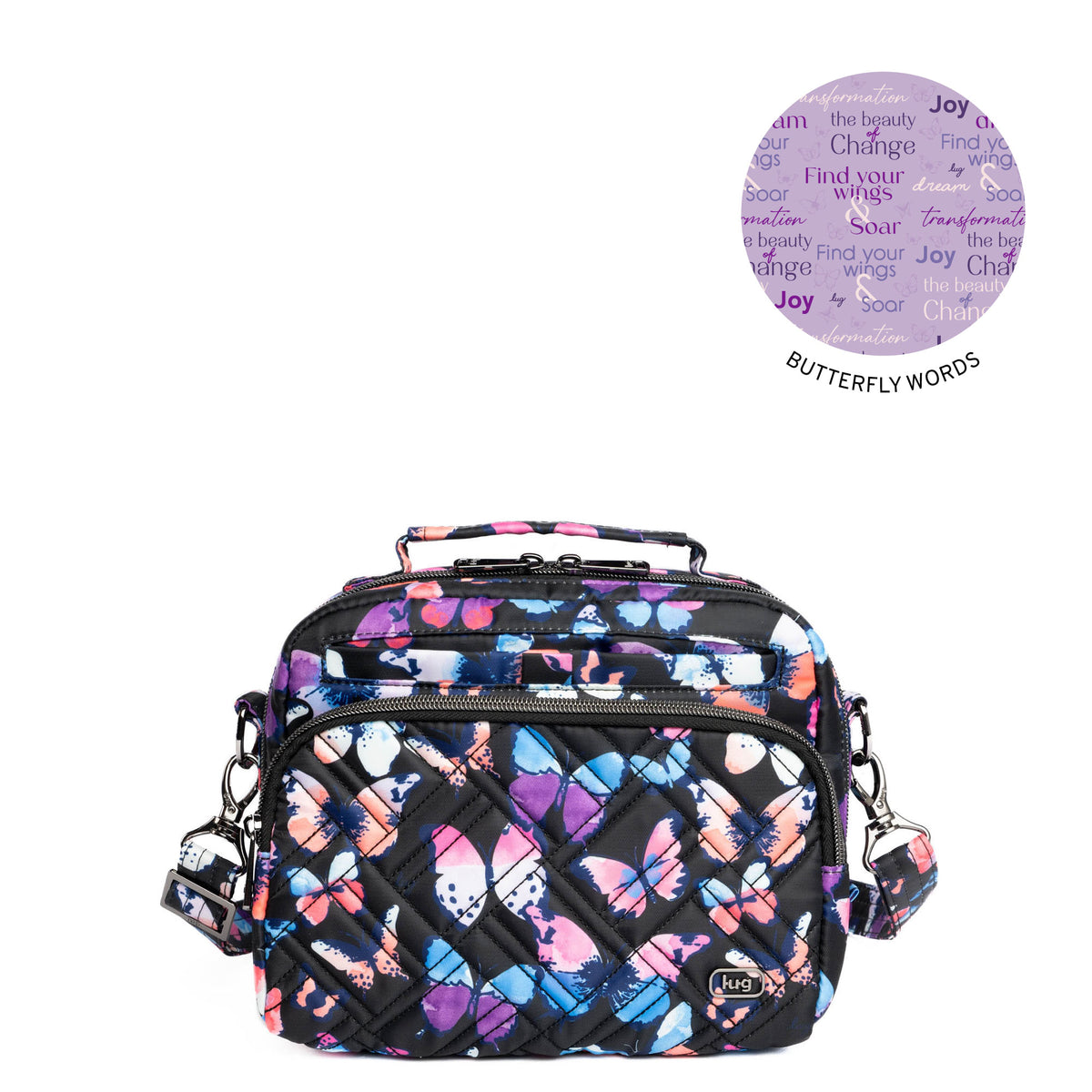 Lug top handle crossbody bag sale