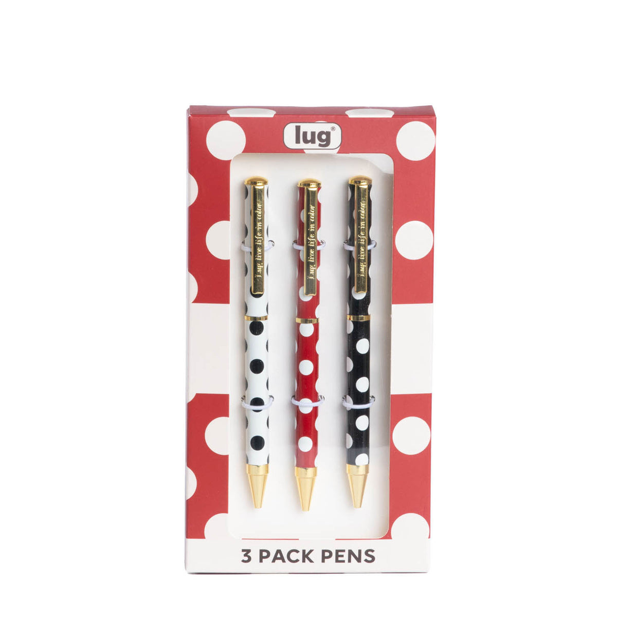 Lug Pens 3pk - Scribble