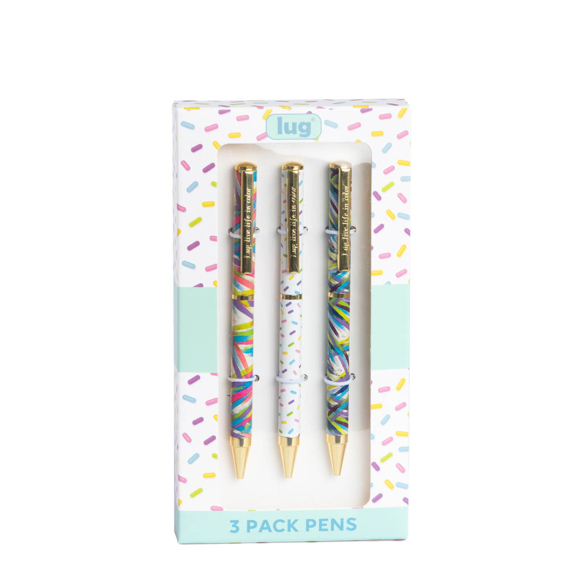 Lug Pens 3pk - Scribble