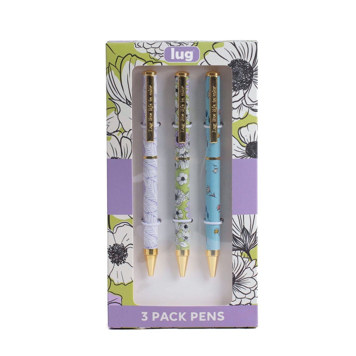 Lug Pens 3pk - Scribble