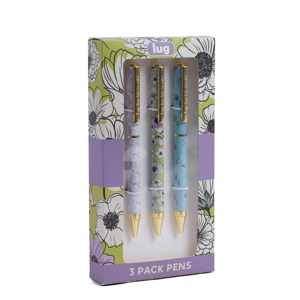 Lug Pens 3pk - Scribble