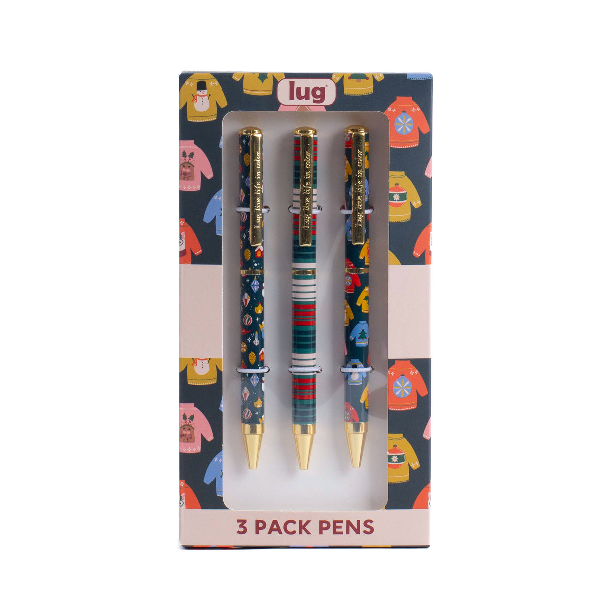 Lug Pens 3pk - Scribble