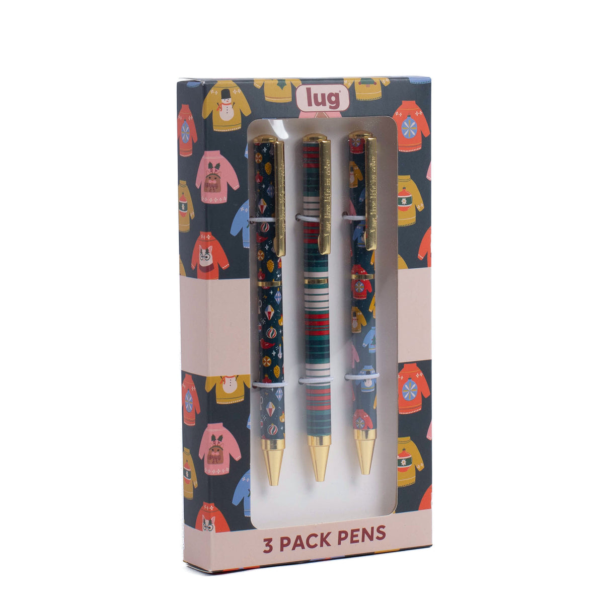 Lug Pens 3pk - Scribble