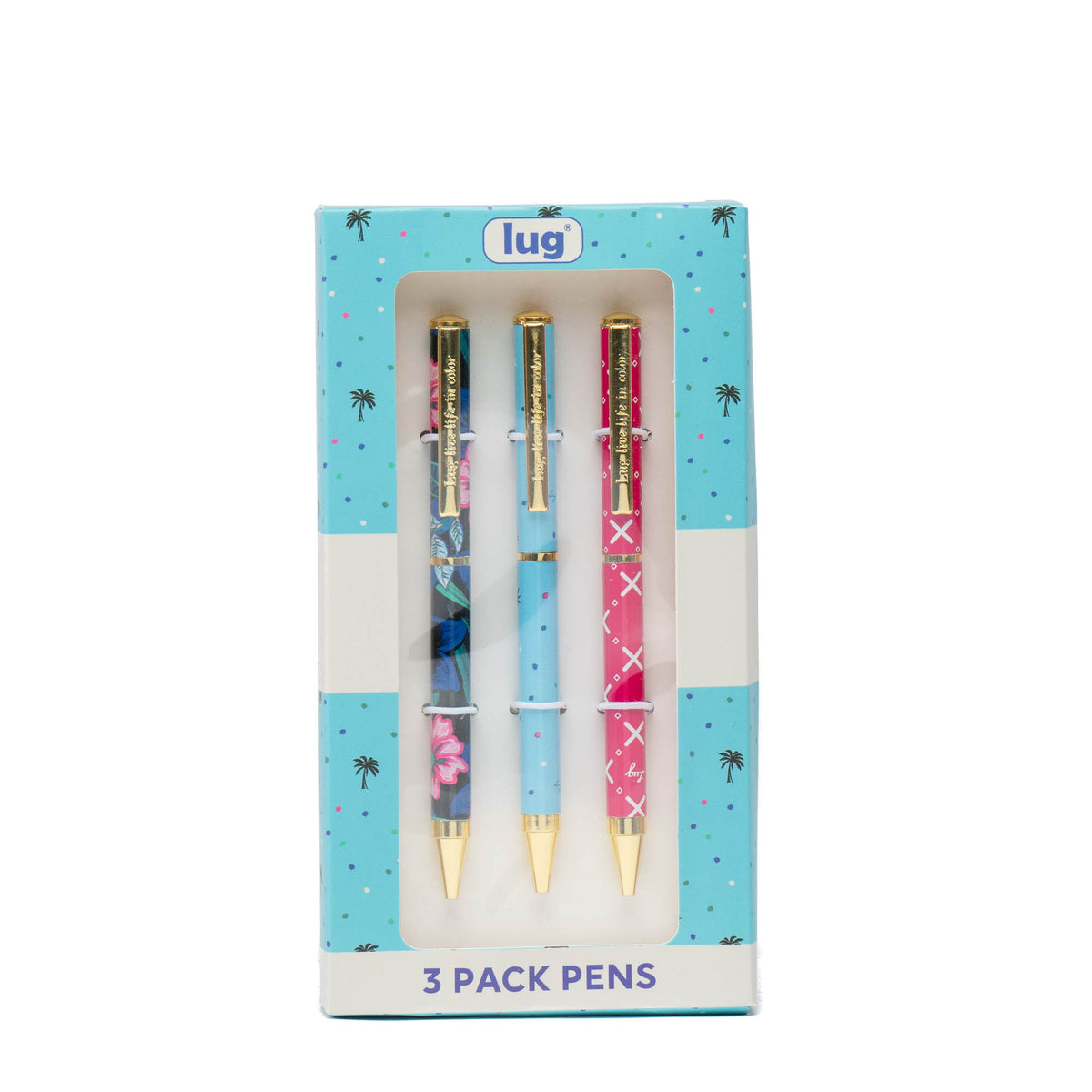 Lug Pens 3pk - Scribble