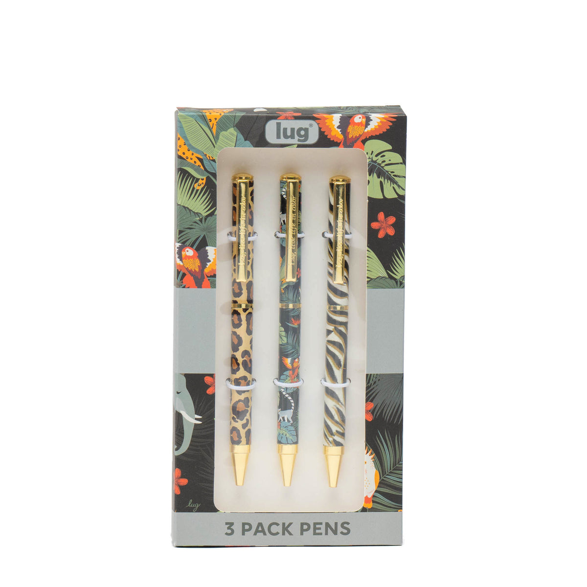 Lug Pens 3pk - Scribble