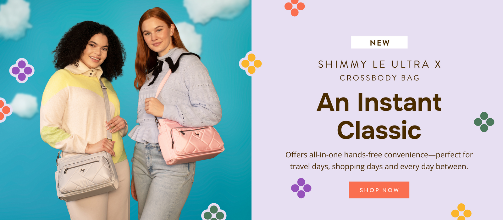 Shimmy weekender clearance bag