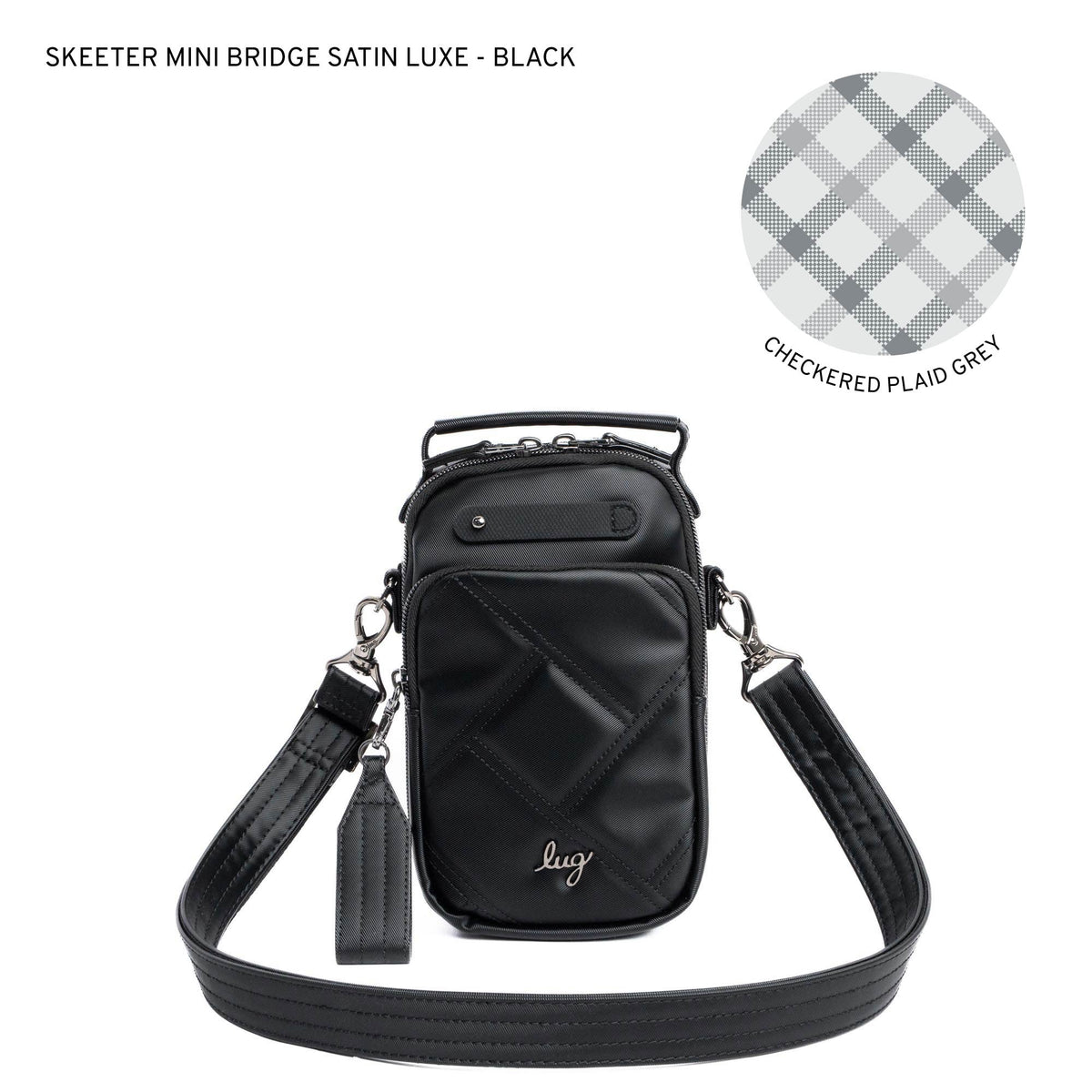 Skeeter Mini Bridge Satin Luxe VL Convertible Crossbody Bag