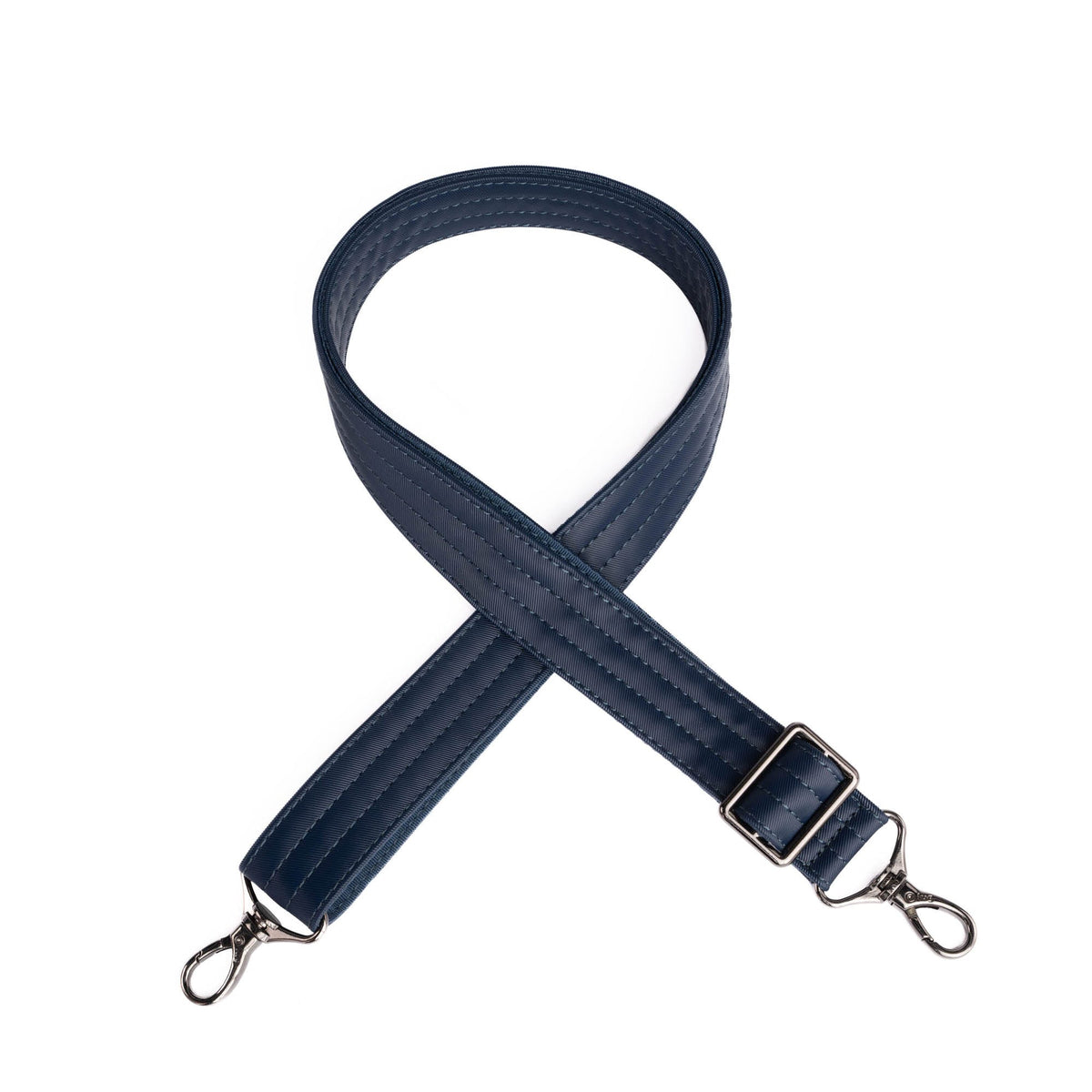 Adjustable Webbed Satin Luxe VL Bag Strap - 1.25&quot;