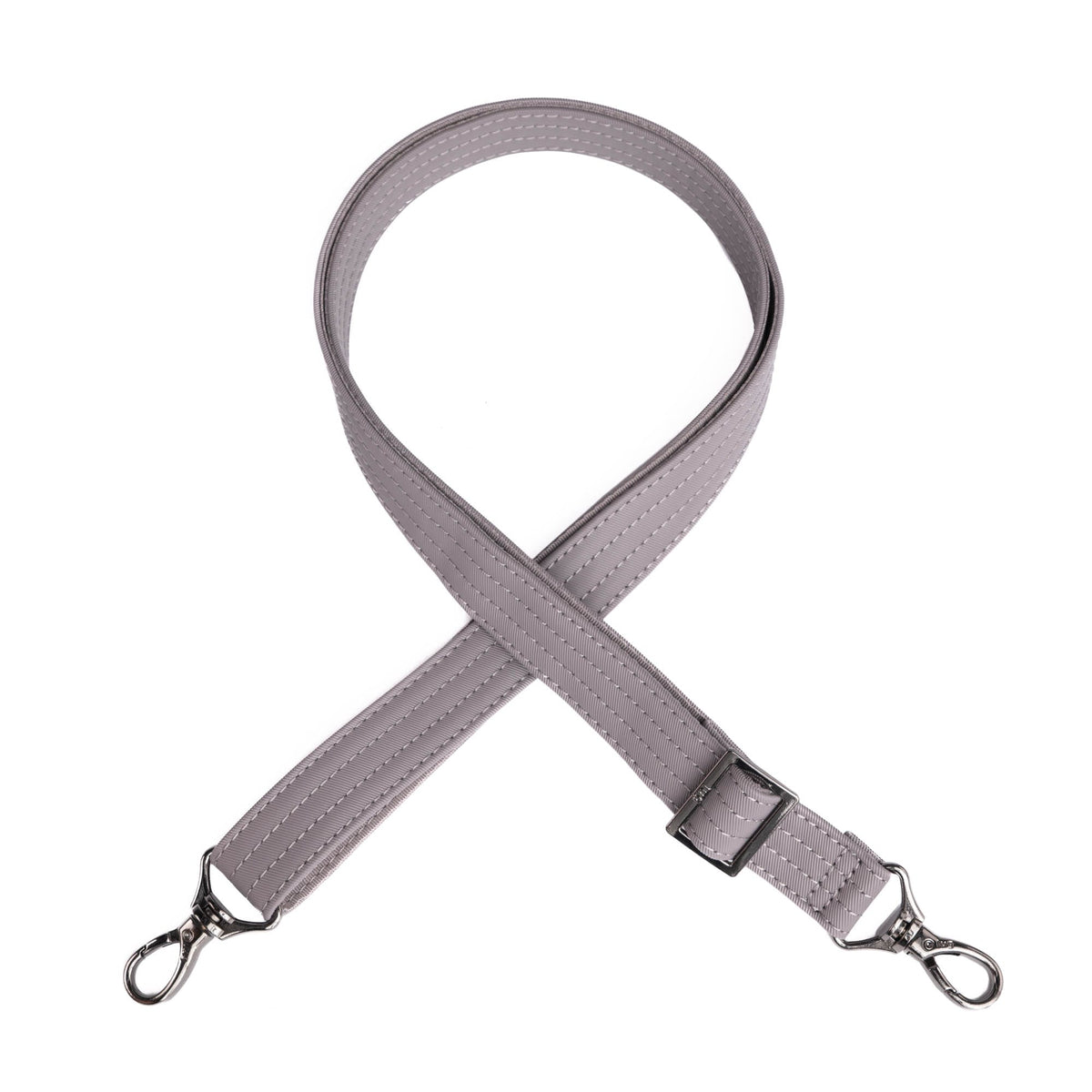 Adjustable Webbed Satin Luxe VL Bag Strap - 1&quot;