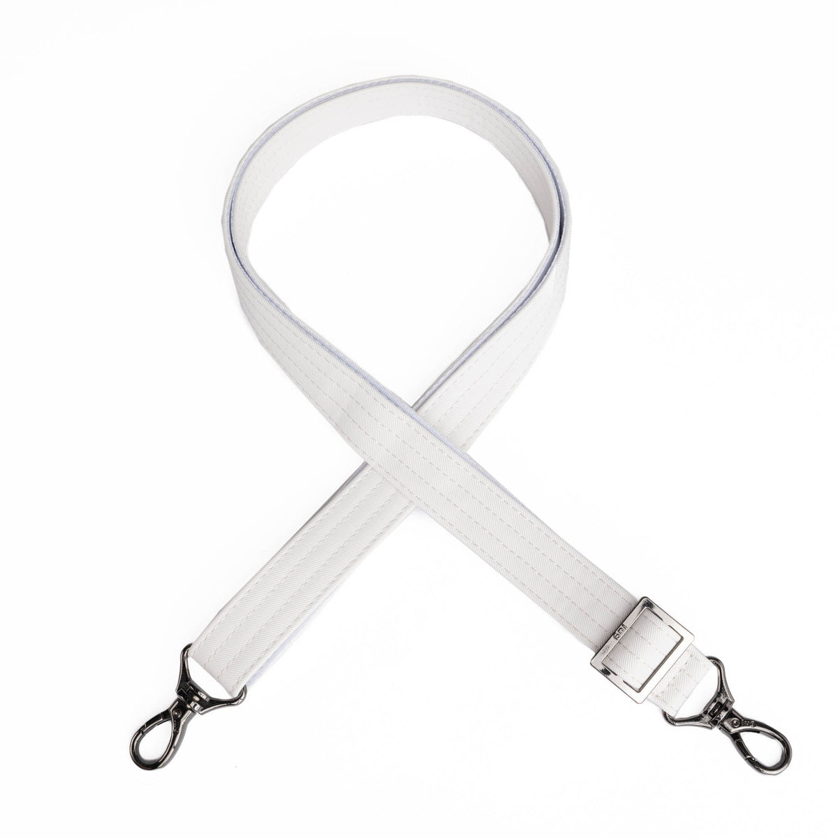 Adjustable Webbed Satin Luxe VL Bag Strap - 1&quot;