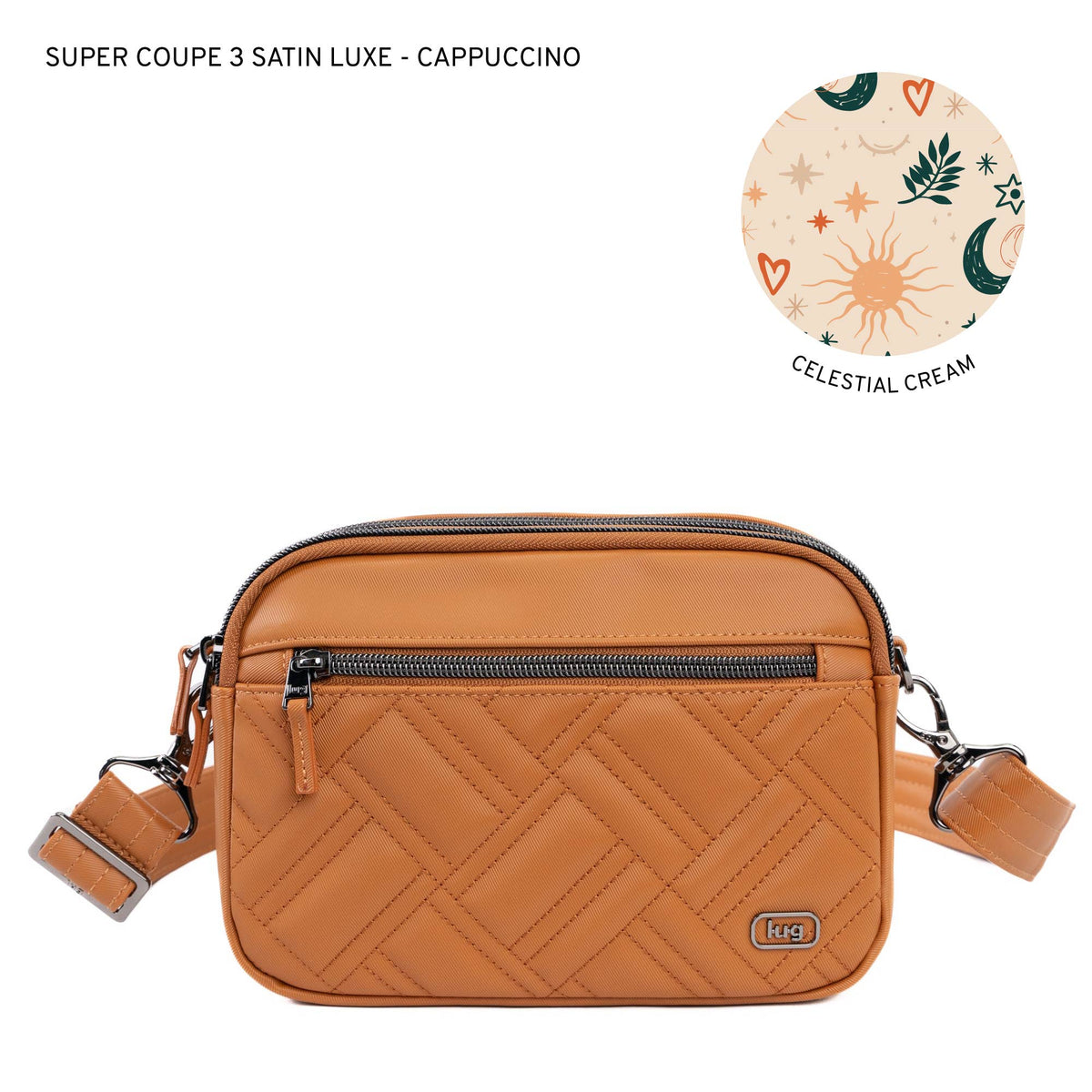 Super Coupe 3 Satin Luxe Convertible Crossbody Bag