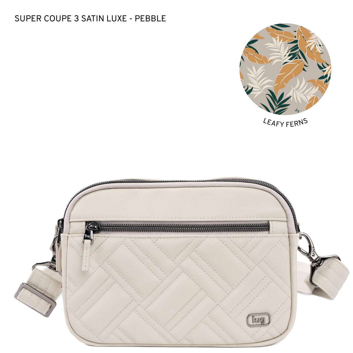 Super Coupe 3 Satin Luxe Convertible Crossbody Bag