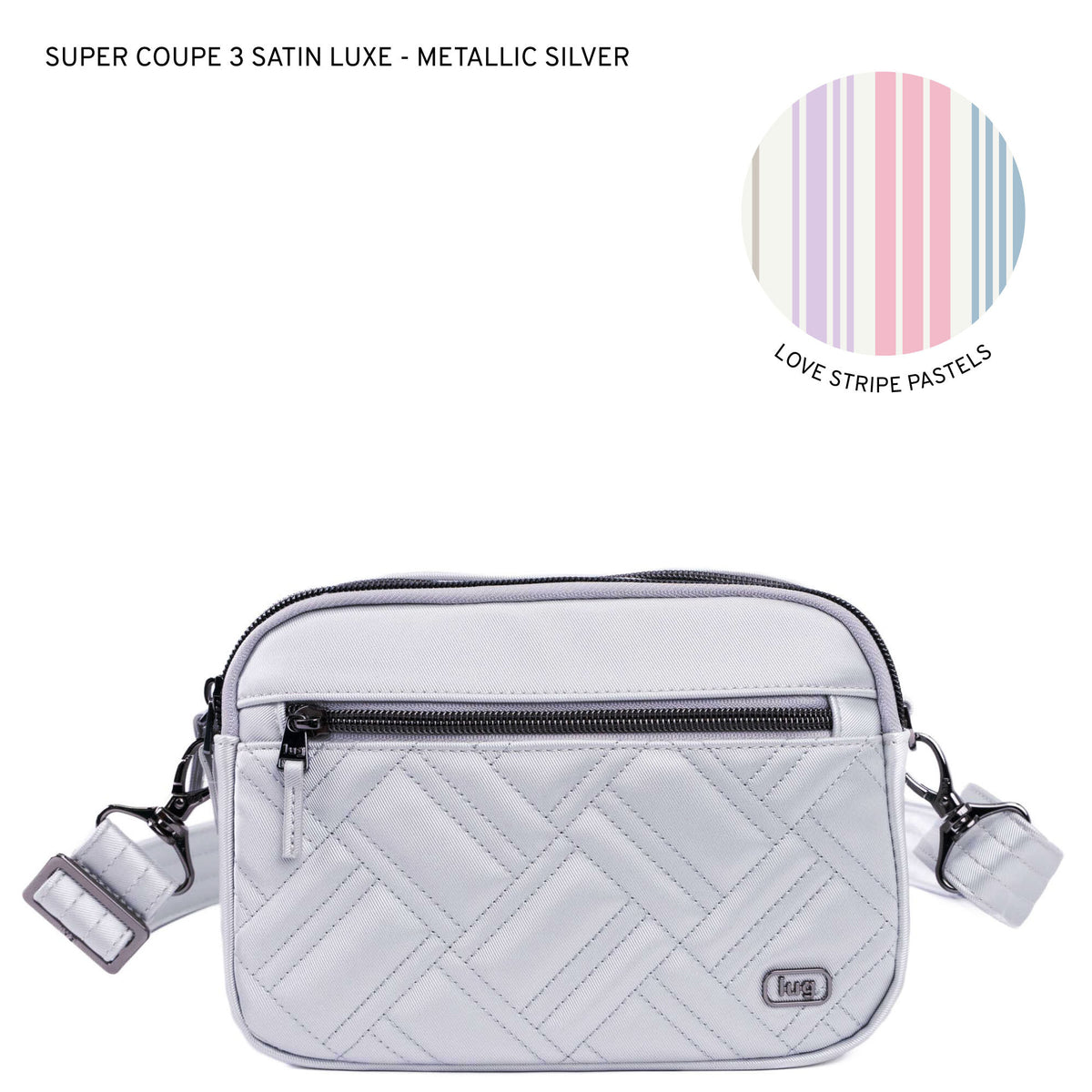 Super Coupe 3 Satin Luxe Convertible Crossbody Bag