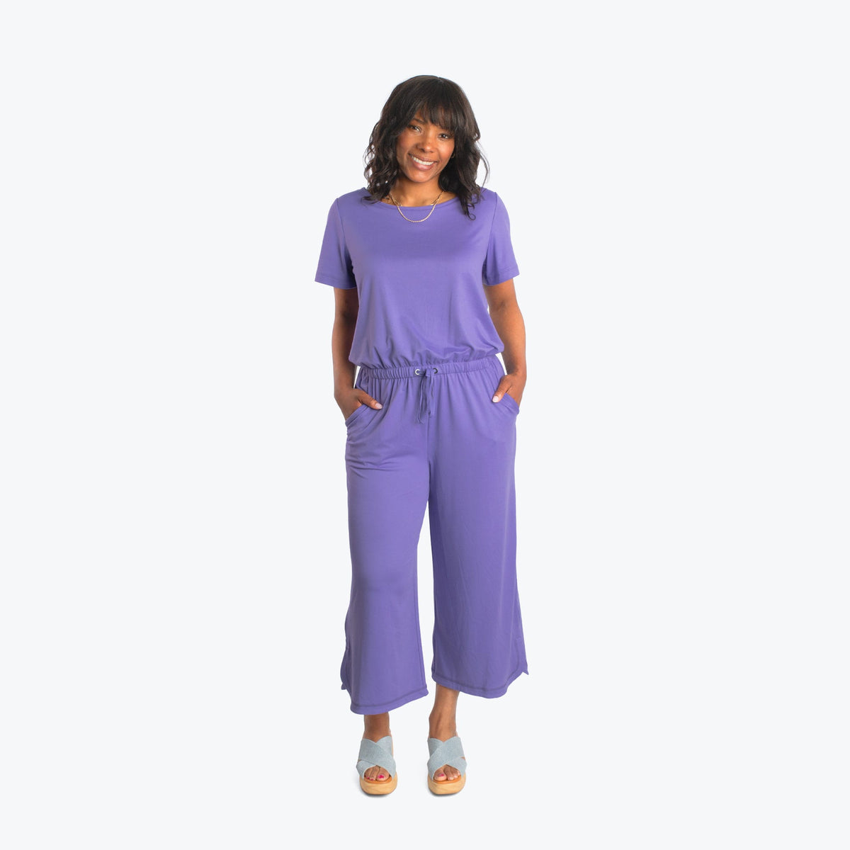 Trotter Brushed Jersey Jumpsuit