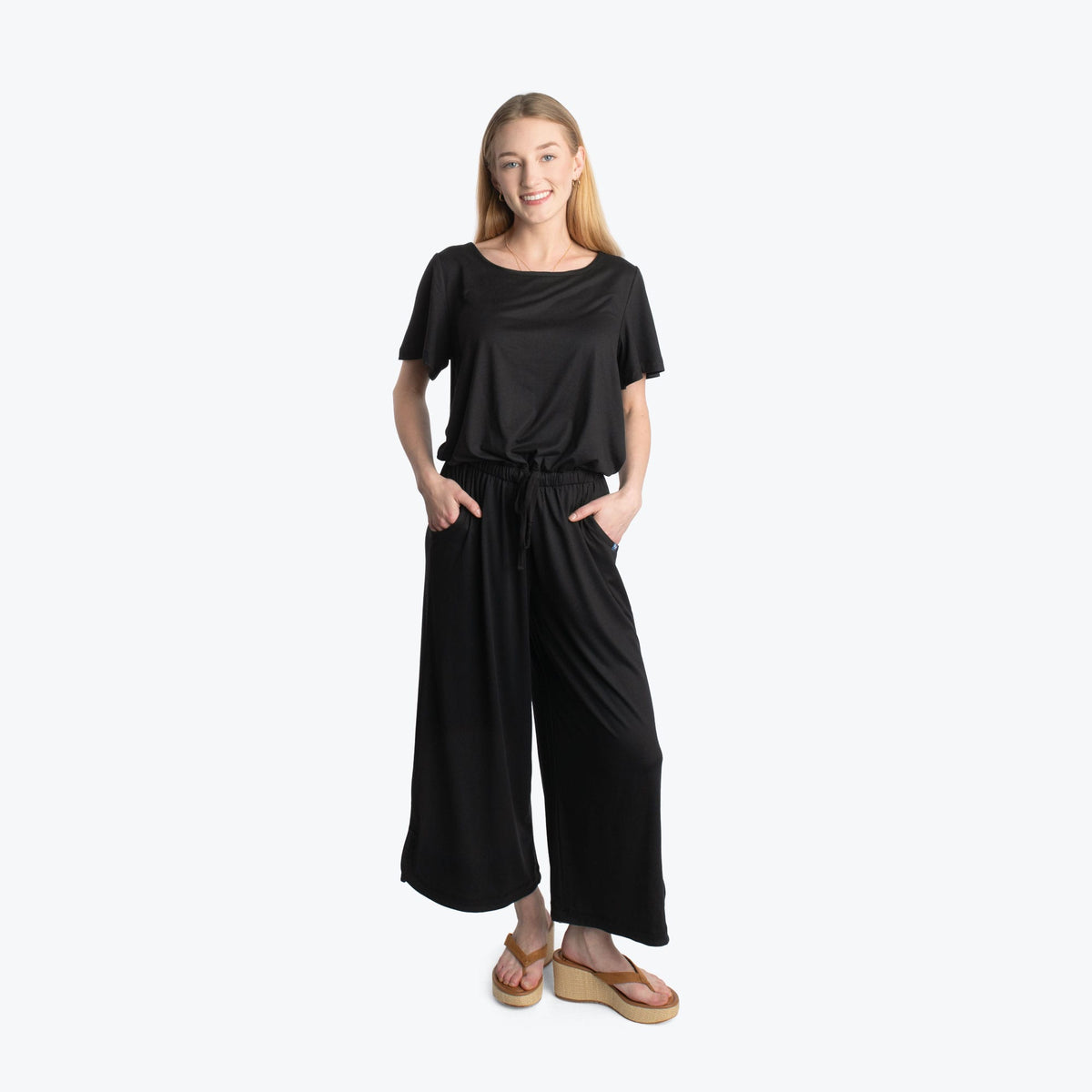 Trotter Brushed Jersey Jumpsuit