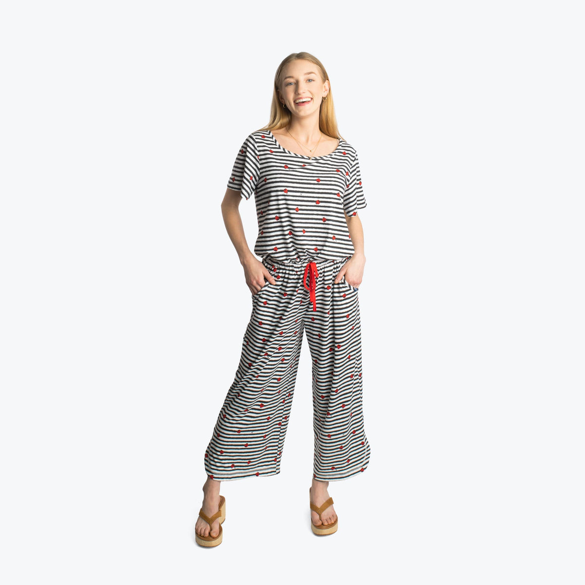 Trotter Brushed Jersey Jumpsuit