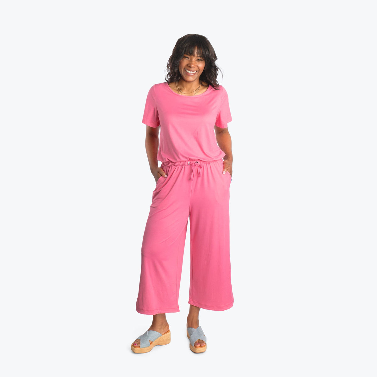 Trotter Brushed Jersey Jumpsuit