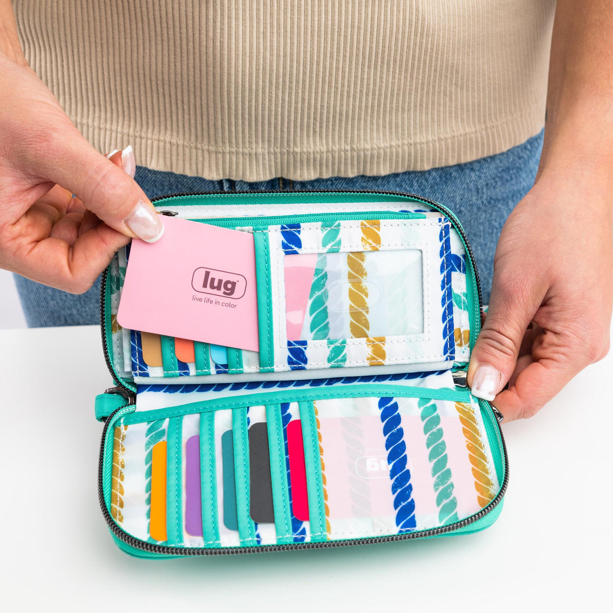 Whirly RFID Wristlet Wallet