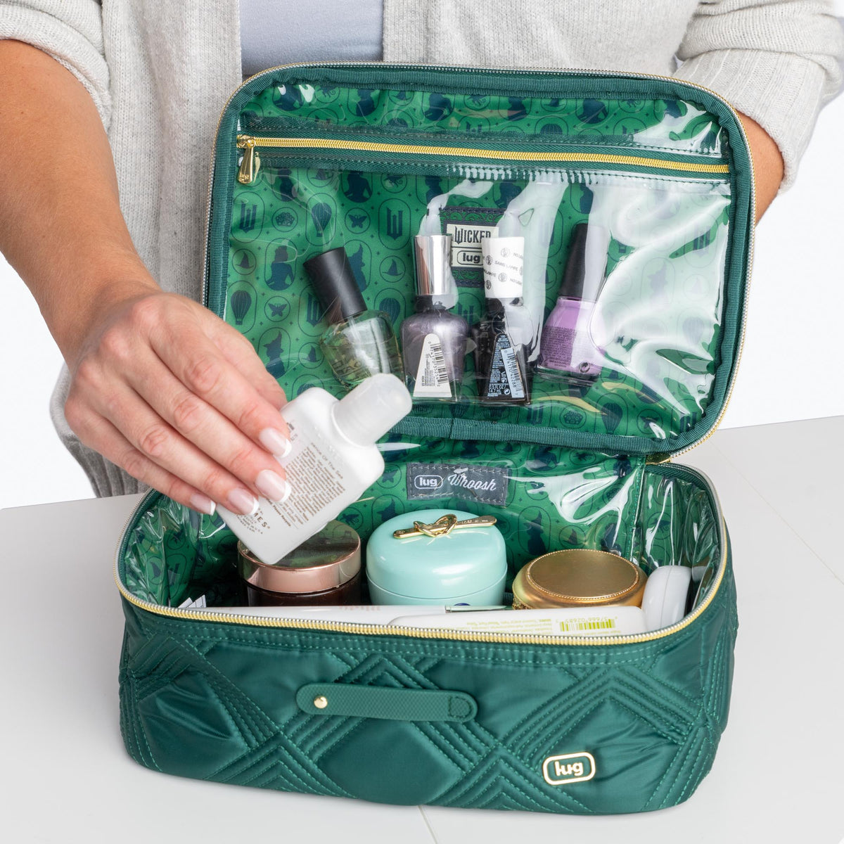 Wicked x Lug Whoosh Clearview Cosmetic Case