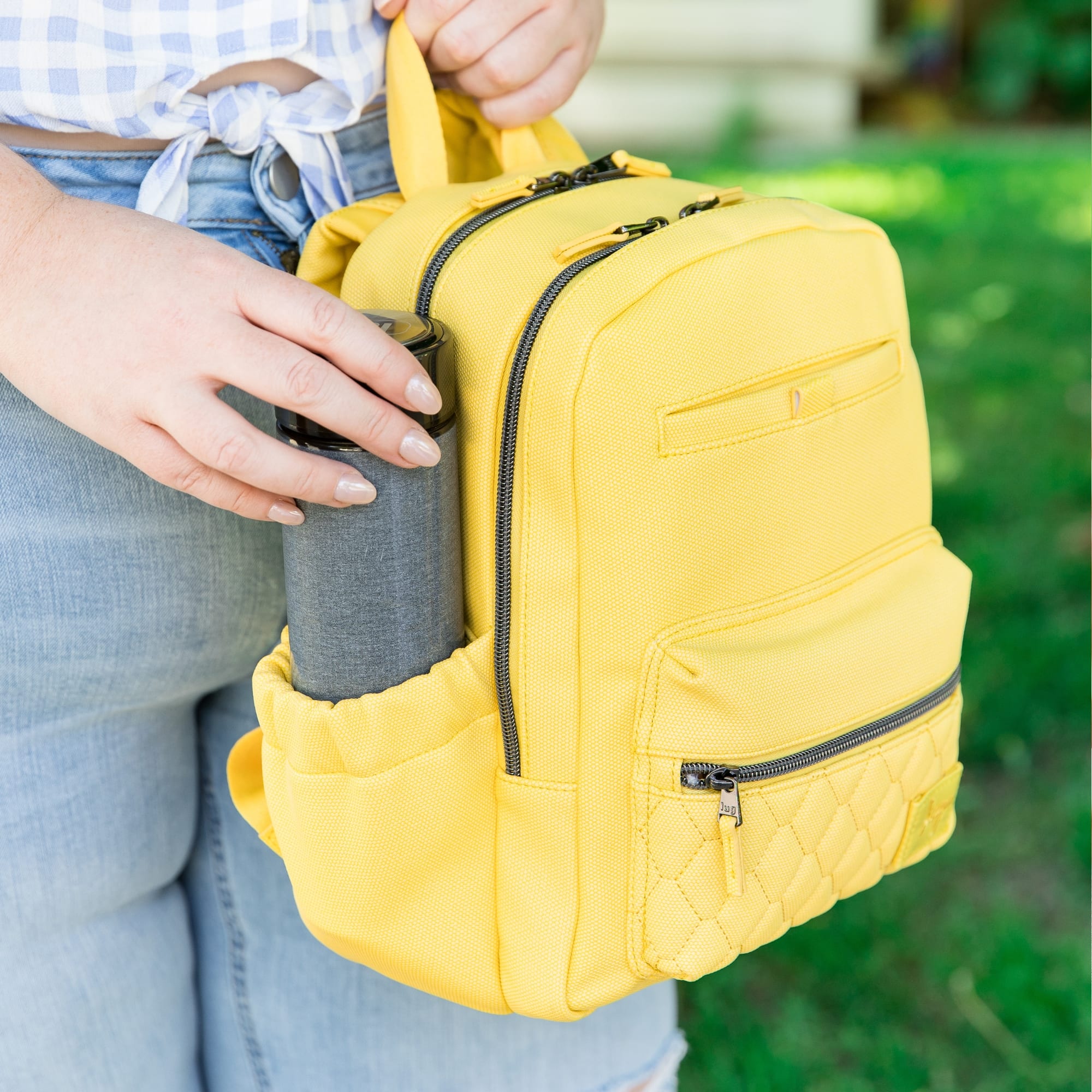 Love & Sports Women's Louie Backpack, Orbit Yellow