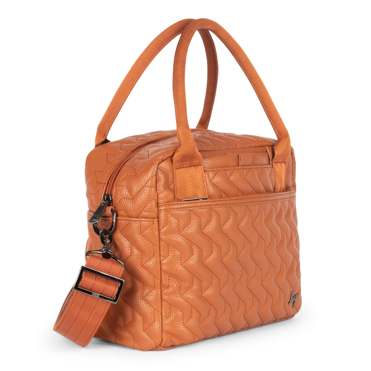 The Classic Cross-body Bag in Copper Leather