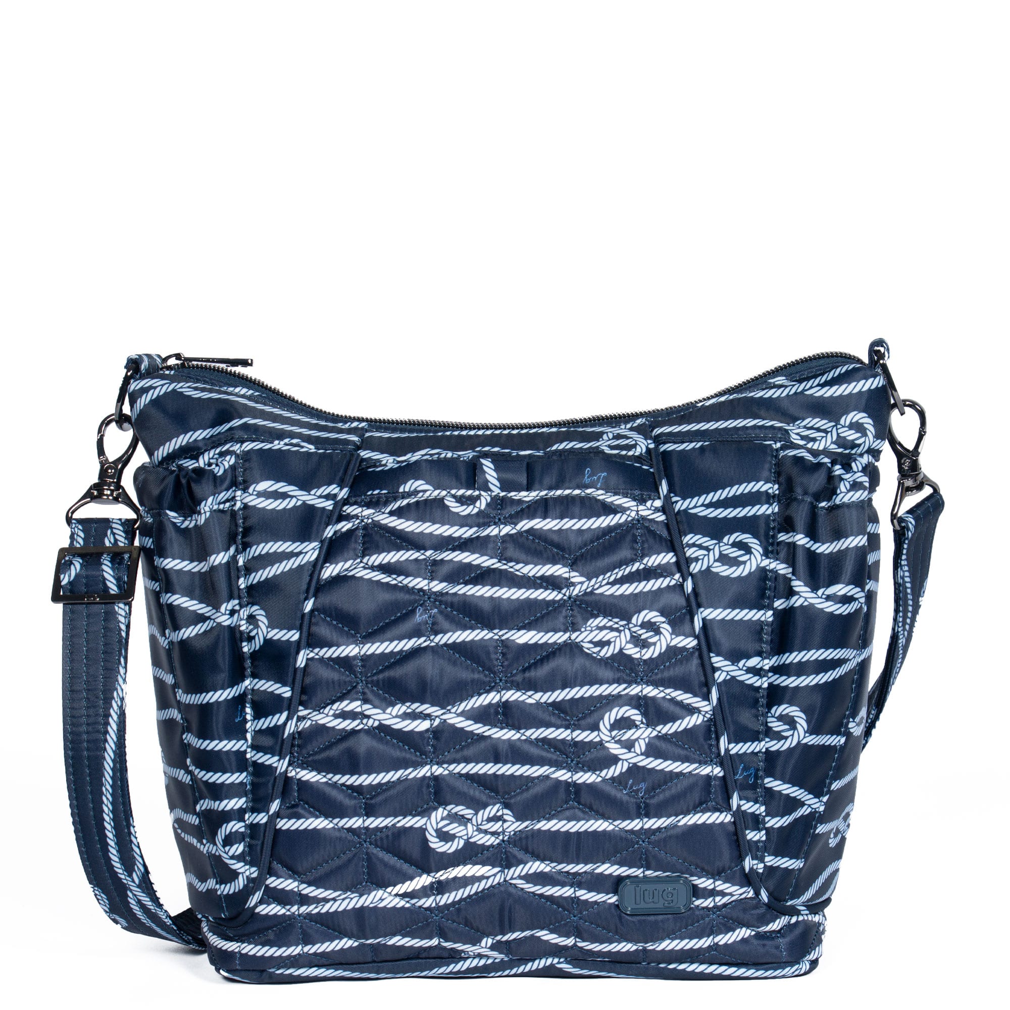 Lug Shuffle Mini SE Crossbody Bag in Paws Navy newest