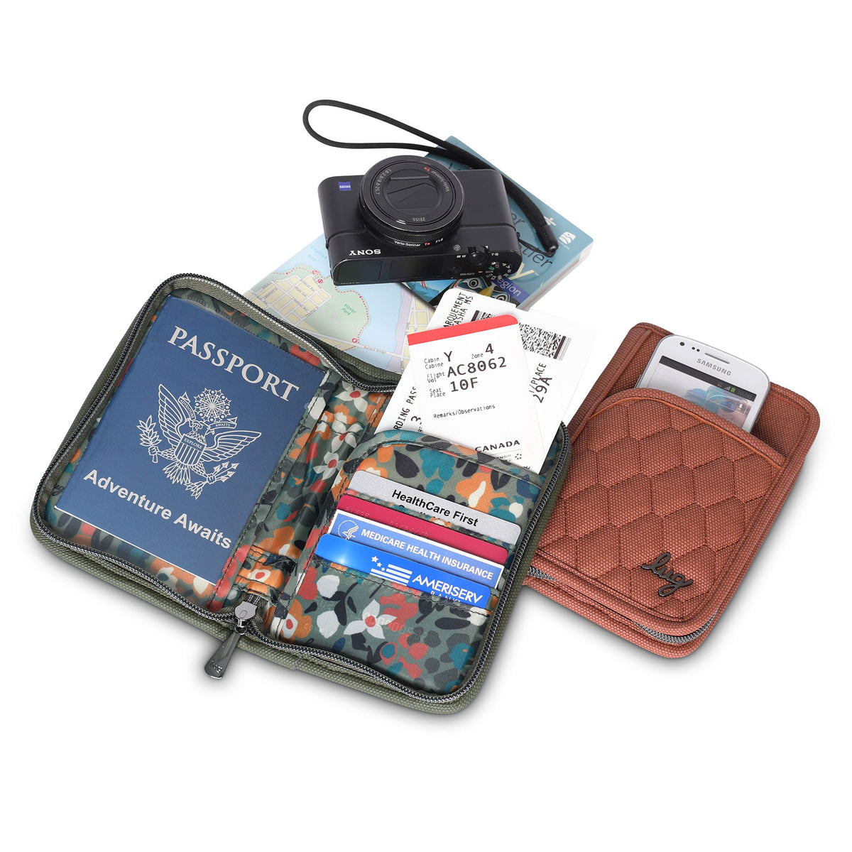 Tango Matte Luxe VL Travel RFID Wallet 